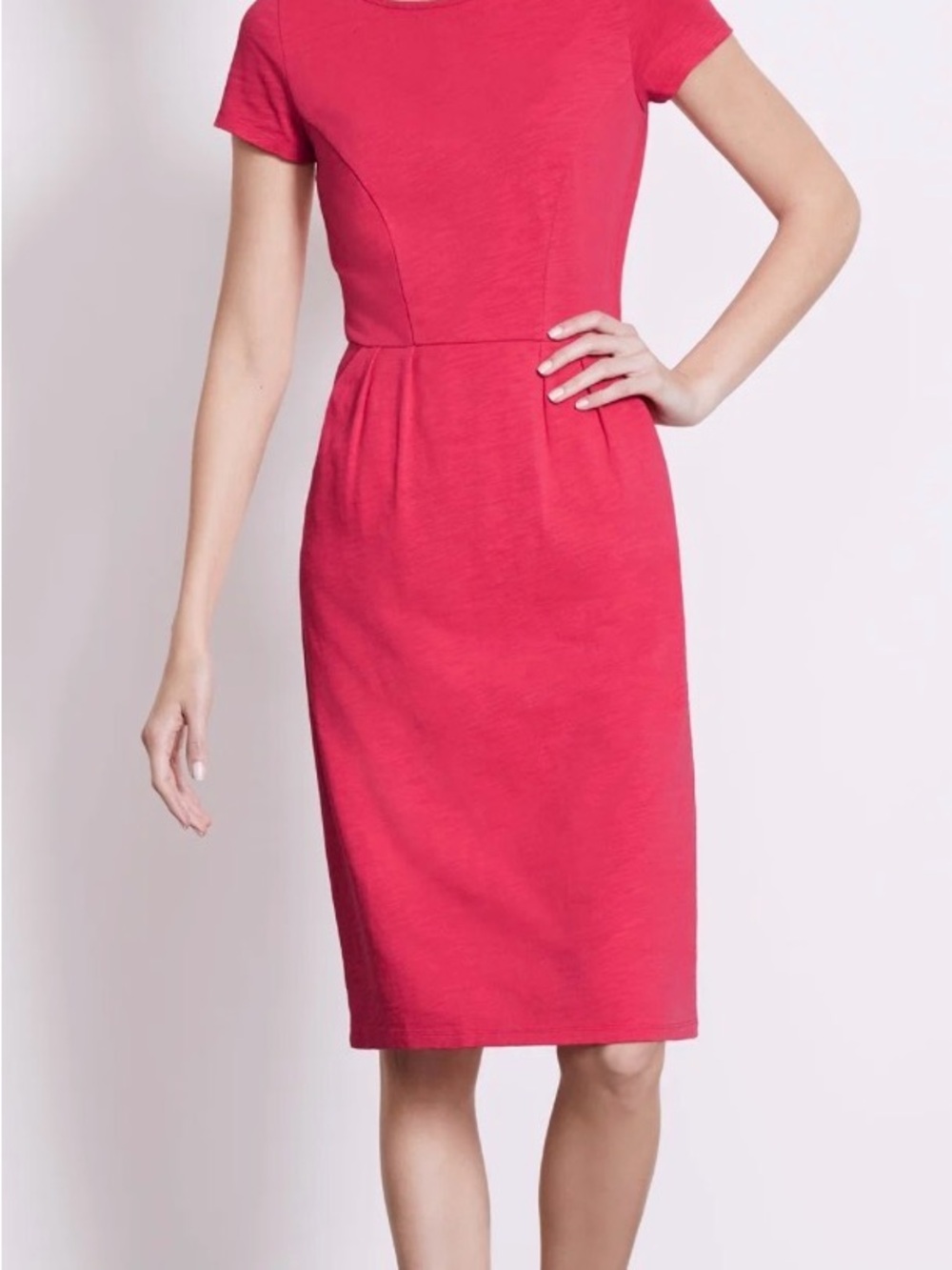 Boden Phoebe jersey dress, Pink 8L